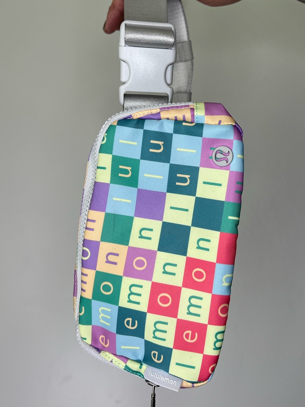 Lululemon Athletica Everywhere Belt Bag Rare Checkered Moment Multi/Vapor